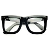 Large Retro Fashion Nerd Geek Style Thick Framed Clear Lens Wayfarer Glasses Frames