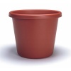 Fiskars 50012C 12-Inch Terrapot Planter, Color Clay