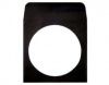 100 Black Paper CD Sleeves with Window & Flap