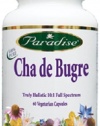 Paradise Herbs Cha De Burge 10:1 Appetite Concentrate Vegetarian Capsules, 60 Count