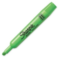 Sharpie Accent Tank-Style Highlighters, 12 Fluorescent Green Highlighters(25026)