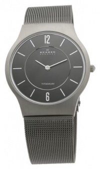 Skagen Men's 233LTTM Titanium Mesh Watch