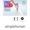 simplehuman Custom Fit Trash Can Liner P, 50 to 60-Liter / 13 to 16-Gallon, 50-Count