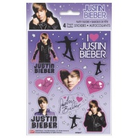 Unique Justin Bieber Sticker Sheets