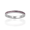 Bling Jewelry Sterling Silver Alexandrite Color CZ June Birthstone Eternity Ring