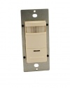 Leviton ODS10-IDT Decora Wall Switch Occupancy Sensor (120/277V rating), Light Almond