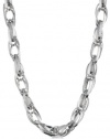 Kenneth Cole New York Urban Smoke Oval Interlocked Link Necklace, 22