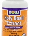 NOW Foods Holy Basil Extract , 500mg, 90 Vcaps