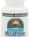 Source Naturals MegaFolinic, 800 Mcg 120 Tablets