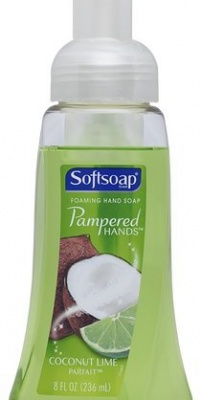 Softsoap Pampered Hands Coconut Lime Parfait Foaming Hand Soap, 8 Fluid Ounce