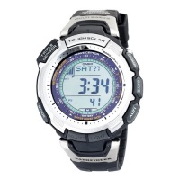 Casio Men's PAW1300-1V Pathfinder Multi-Band Solar Atomic Black Watch