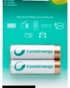 Sony Cycle Energy NHAAB2KN 2000 mAh AA Pre-Charged Batteries (2 Pack)