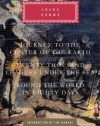 Three Novels: Journey to the Center of the Earth, Twenty Thousand Leagues Under the Sea, Round the World in Eighty Days (Everyman's Library (Cloth))