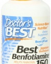 Doctor's Best Benfotiamine Nutritional Supplement, 150 Mg, 360 Count