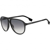 Hugo Boss Orange 0049/S Men's Aviator Full Rim Sports Sunglasses - Black/Gray Gradient / Size 59/13-140