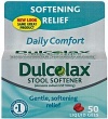 Dulcolax Stool Softener, Liquid Gels, 50 ct.