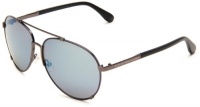 Marc by Marc Jacobs MMJ301/S Sunglasses - 082T Blue Shiny (T7 Blue Mirror Lens) - 58mm