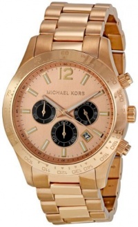 Michael Kors Layton Rose Gold-tone Chronograph Mens Watch MK8186