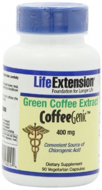 CoffeeGenic Green Coffee Extract 400 mg - 90 - VegCap