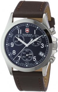 Victorinox Swiss Army Men's 24071 Infantry Chronograph Black Dial Watch