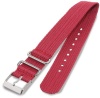 Timex T7B912 Weekender 20mm Berry Nylon Slip-Thru Watch Strap