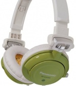 Panasonic RPDJS400G DJ Street Model Headphones (Green)