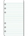 Day-Timer Lined Note Pages, Portable Size, 3.75 x 6.75 Inches, 48 Sheets (D87128B)