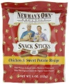 Newman's Own Organics Dog Snack Sticks, Chicken and Sweet Potato, 4 Ounce (Pack of 6)