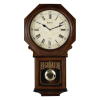 Bulova Ashford Wall Chime Clock - 13.75-in. Wide