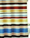 Hookless Fabric Shower Curtain - Century Stripe