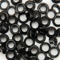 Dritz 2-Part Eyelets: Black