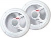 PYLE PLMR60W 150-Watt 6.5-Inch 2-Way Marine Speakers (White)