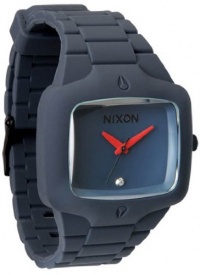 Nixon Rubber Player in All Grey/Red