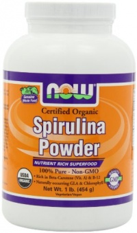 Now Foods, ORGANIC SPIRULINA POWDER, 1LB