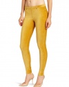 HUE Women's Corduroy Legging, Olive Gold, X-Large