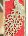 1x Luxury Designer Bling Crystal Case Handmade Peacock for Apple Iphone 4 and 4s [Limited Edition]