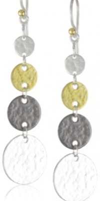 GURHAN Lush Silver with High Karat Gold Accent Earrings