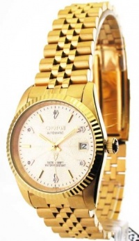 Man's Goldtone Bracelet Watch