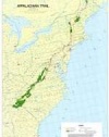 Appalachian Trail Wall Map (Maine to Georgia)