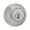 Kwikset featuring SmartKey Single Cylinder Deadbolt, Satin Nickel 980 15 SMT CP K4