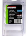 Shur-Line 03715C 4-Inch Cut Case Foam Mini Roller Refills, Contractor Pack of 10