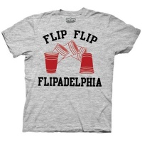 ITS ALWAYS SUNNY IN PHILADELPHIA -- FLIP FLIP FLIPADELPHIA -- MENS TEE