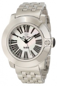 Glam Rock Women's GR31012 SoBe White Mother-Of-Pearl Dial Stainless Steel Watch