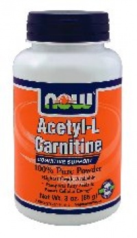 NOW Foods Acetyl L-Carnitine Pure Powder, 3 Ounces