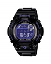 Casio Women's BLX100-1B Baby-G Shock Resistant Glide Black and Blue Multi-Function Watch