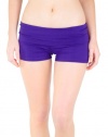 Active Basic Dance or Yoga Fold Down Hot Shorts Lots of Colors!