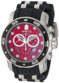 Invicta Men's 6979 Pro Diver Collection Chronograph Black Polyurethane Watch