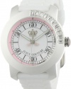 Juicy Couture Women's 1900751 BFF White Jelly Strap Watch