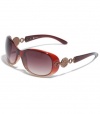 G by GUESS Women's Contoured Logo Sunglasses