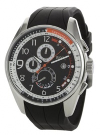 Hugo Boss Men's 1512366 Chronograph Black Dial Black Rubber Watch